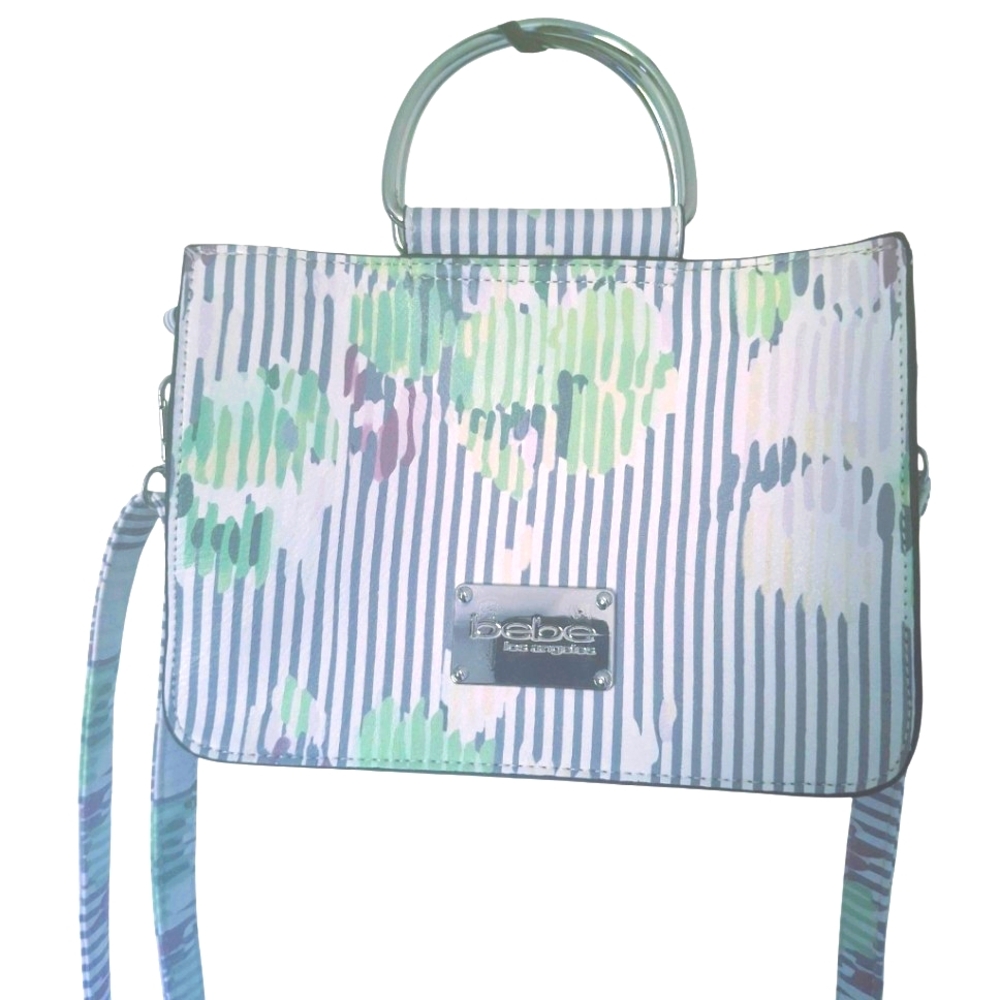 BEBE Los Angeles Lavender Handbag Crossbody Purse